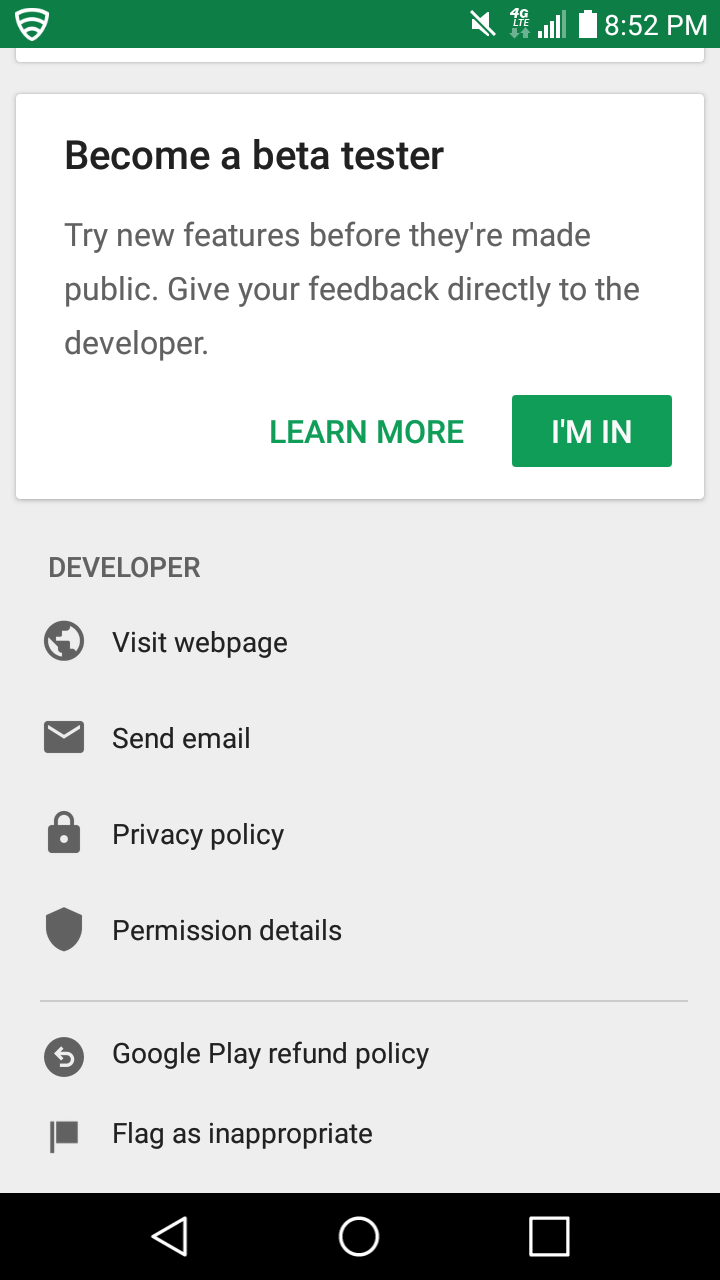Join beta screenshot